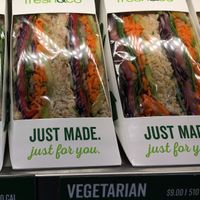 Grab and go vegan sandwich at fresh&co - 10th Ave in New York City