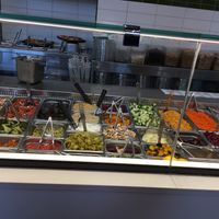 Salad ingedients. at fresh&co - 10th Ave in New York City