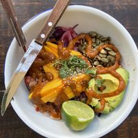 Jungle Bowl   at Los Bowls de Guadalupe  in Tulum
