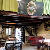 The interior of Monopol. at Vurger in Barcelona