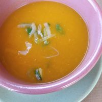 Sopa de legumes at Naturena in Barcelos