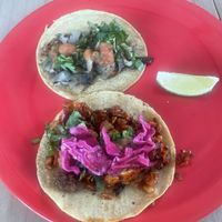 I had to order more they were so good!!  at El Bajón Vegano in Tulum