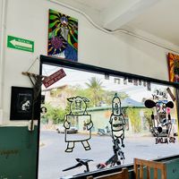 Interior  at El Bajón Vegano in Tulum