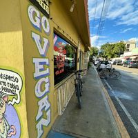 Outside!  at El Bajón Vegano in Tulum