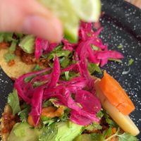   at El Bajón Vegano in Tulum