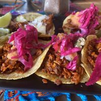   at El Bajón Vegano in Tulum