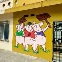   at El Bajón Vegano in Tulum