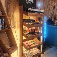 Plenty of vegan chocolate bars! at El Bajón Vegano in Tulum