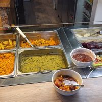 Buffet at Hermitage in Stockholm