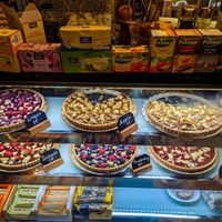 Dessert display at Hermitage at Hermitage in Stockholm