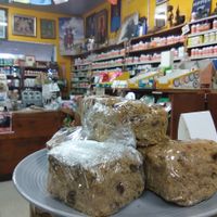 Winter treats, gluten free, sugar free, vegan and organic.  Extensive selection of supplements. Wonderful artwork and atmosphere. Great vegan organic meals, most for well under $10 at Oh Happy Days Vegan Cafe in Altadena