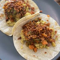 Vegan tacos  at Harvest on 25th in Waco