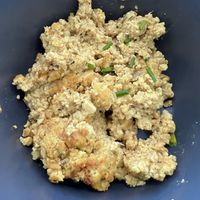 Scrambled tofu  at Harvest on 25th in Waco