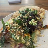 The Aubergine Pizza  at Harvest on 25th in Waco