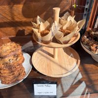 Vegan pastry options at Harvest on 25th in Waco