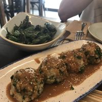 Rice balls at Grop in Lescala