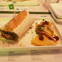 Vegan Sweetpotato Burito at Wahaca in Brighton
