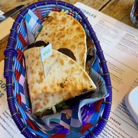 Mushroom quesadilla   at Wahaca in Brighton