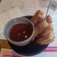 Vegan churros at Wahaca in Brighton