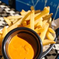 Hand cut fries at Cantina Bendigo in Bendigo