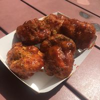 Buffalo cauliflower bites  at SunLight Lounge in Amsterdam