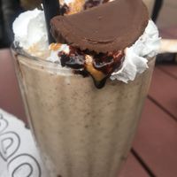 Reese’s peanut butter cup milkshake  at SunLight Lounge in Amsterdam