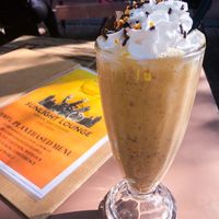 Peanut milkshake at SunLight Lounge in Amsterdam