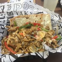 Philly cheesesteak at SunLight Lounge in Amsterdam