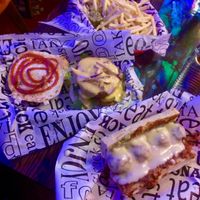 Beyond burger and meatball sub at SunLight Lounge in Amsterdam