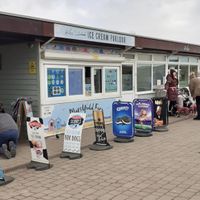 kiosk/ take away area at Hiker Cafe in Bournemouth