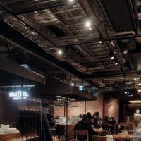 Interior at Muji Diner in Tokyo