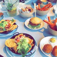 All sorts of tiny dishes  at Rozey in Rotterdam