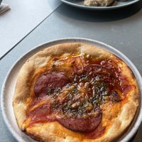 Pepperoni pizza  at Rozey in Rotterdam
