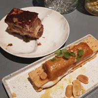 Vegan desert (top one is Tiramisu) at Rozey in Rotterdam