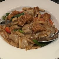 Drunken noodles  at Bodhi Corner in Baltimore