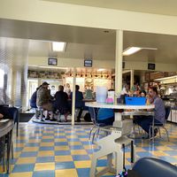 Dining room  at Ideal Cafe in Campbell River