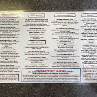Brunch menu  at Ideal Cafe in Campbell River