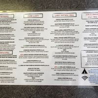 Lunch menu  at Ideal Cafe in Campbell River