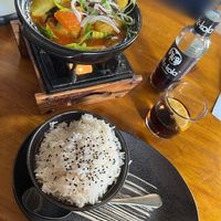 veganes süßkartoffelcurry at BANÔI in Freiburg