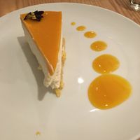 Mango & passion fruit cheesecake  at The Gate - St John's Wood in North West London