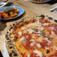 Vegan pizza and gnocchi  at 48H Pizza & Gnocchi Bar in Elsternwick