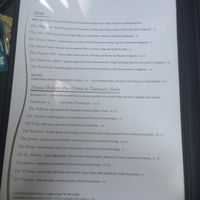 Menu  at The Gate House in Rochester