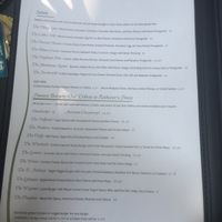 Menu 2 at The Gate House in Rochester