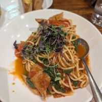 Spaghetti at Old Boundary Hotel in Bendigo