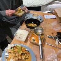 Blurry because I was so eager to get into it  at Basil Nut in Katoomba