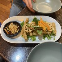 Tofu trio  at Basil Nut in Katoomba