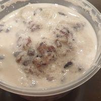 Taro & black sticky rice at Lotus Thai in Launceston