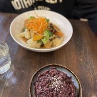Black pepper stir fry   at Lotus Thai in Launceston