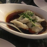 Vegetarian wontons at Qi - House of Sichuan in Hong Kong Island