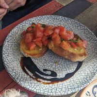 Bruschetta - vegan at Nino's  in Victor Harbor